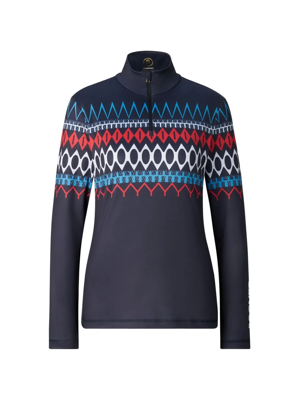 Beline Geometric-Print Base Layer by BOGNER