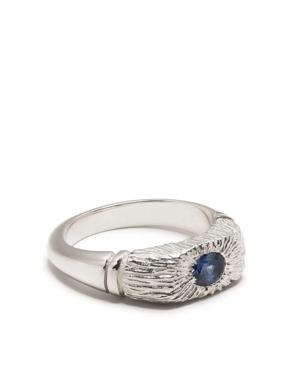 Sterling Silver Hand Me Down Signet Ring by Bleue Burnham