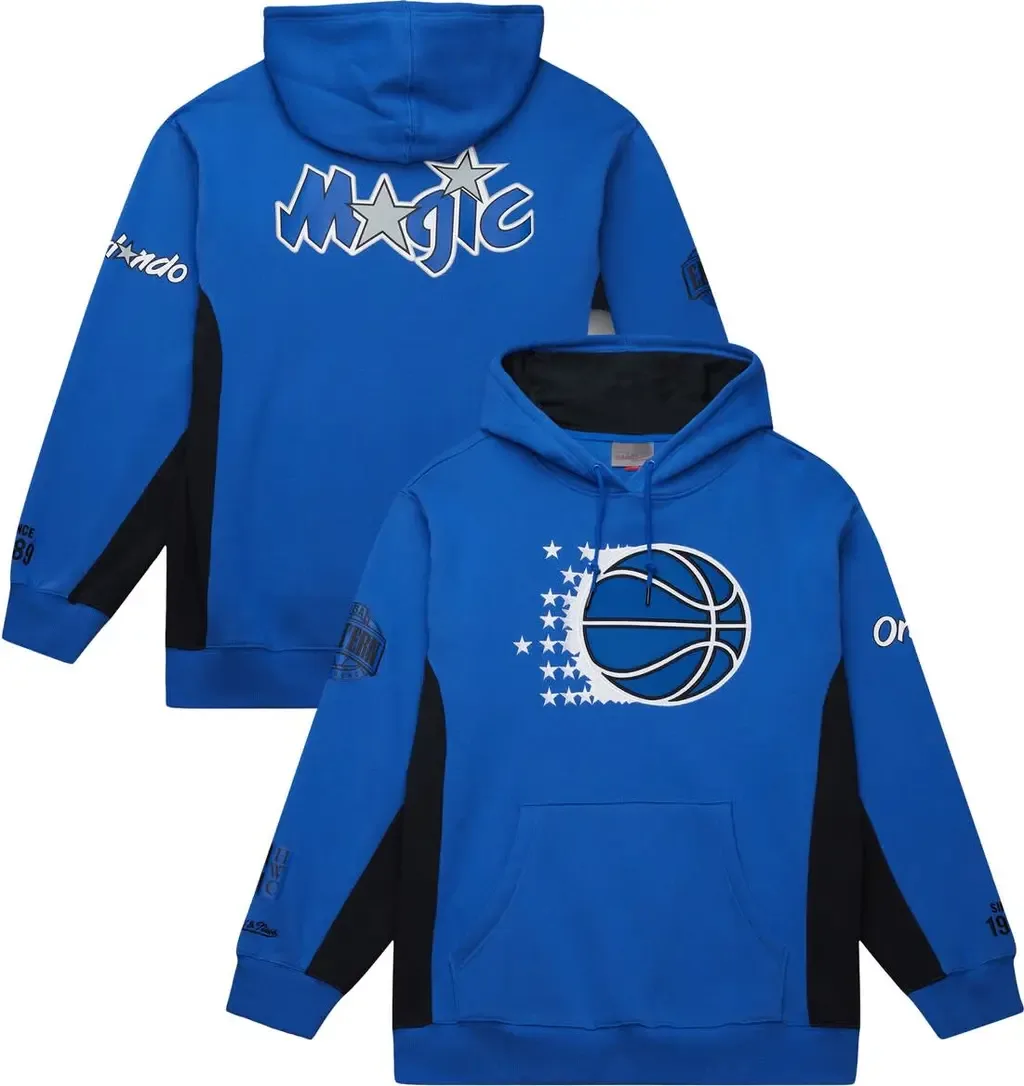 Mitchell & Ness Orlando Magic Hardwood Classics Team Origins Fleece Pullover Hoodie by Mitchell & Ness