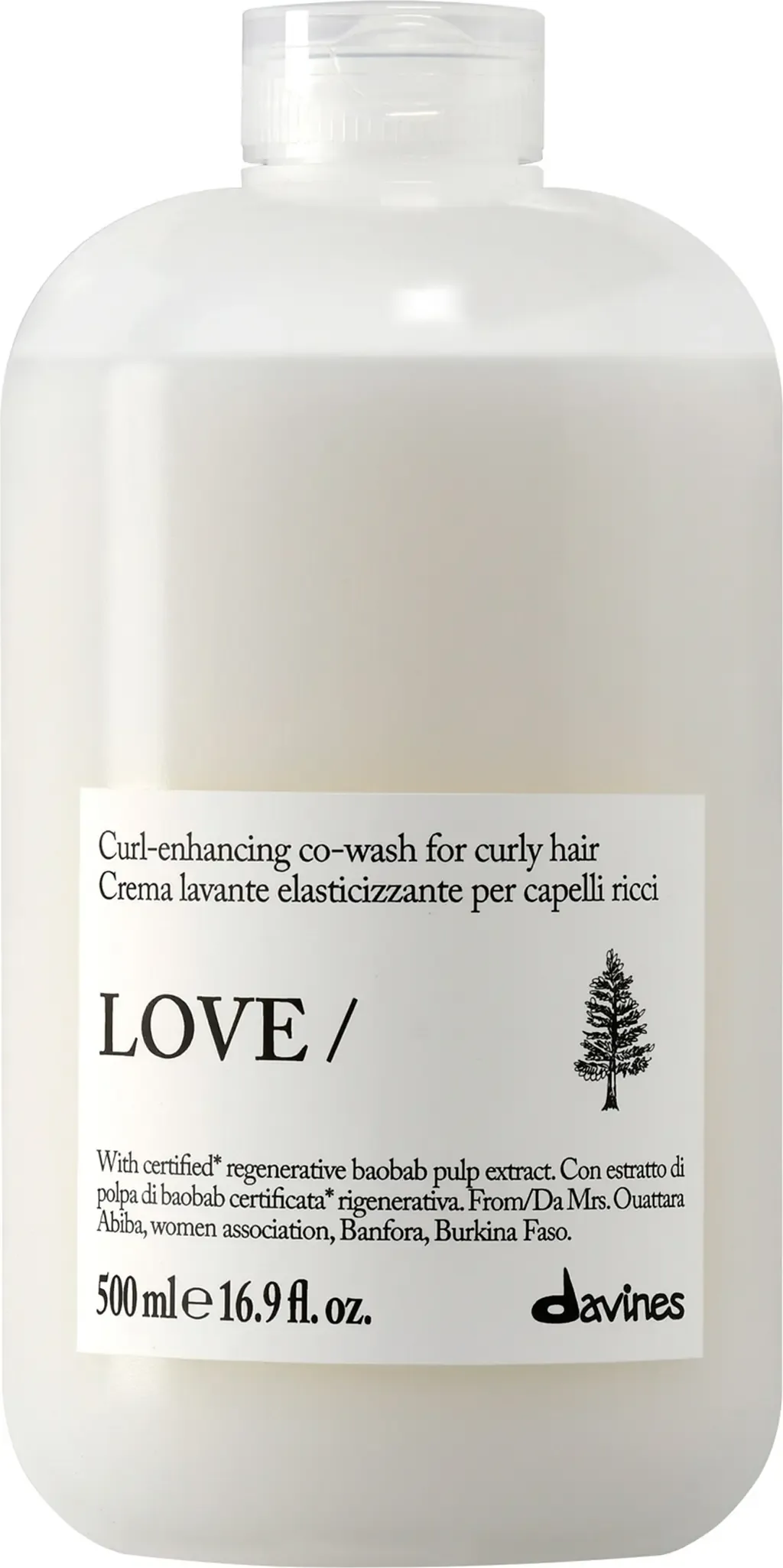Love Curl Co-Wash by Davines