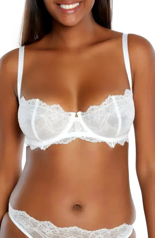 Anais Low Balconette Lace Underwire Bra by JOURNELLE