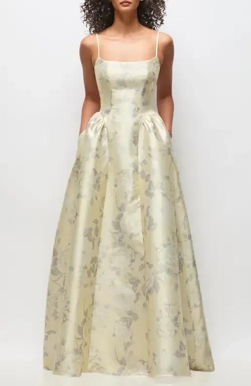 Sleeveless Satin Ballgown by Dessy Collection