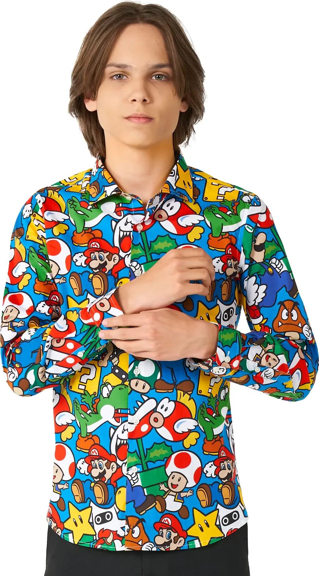 Super Mario Dress Shirt by OppoSuits
