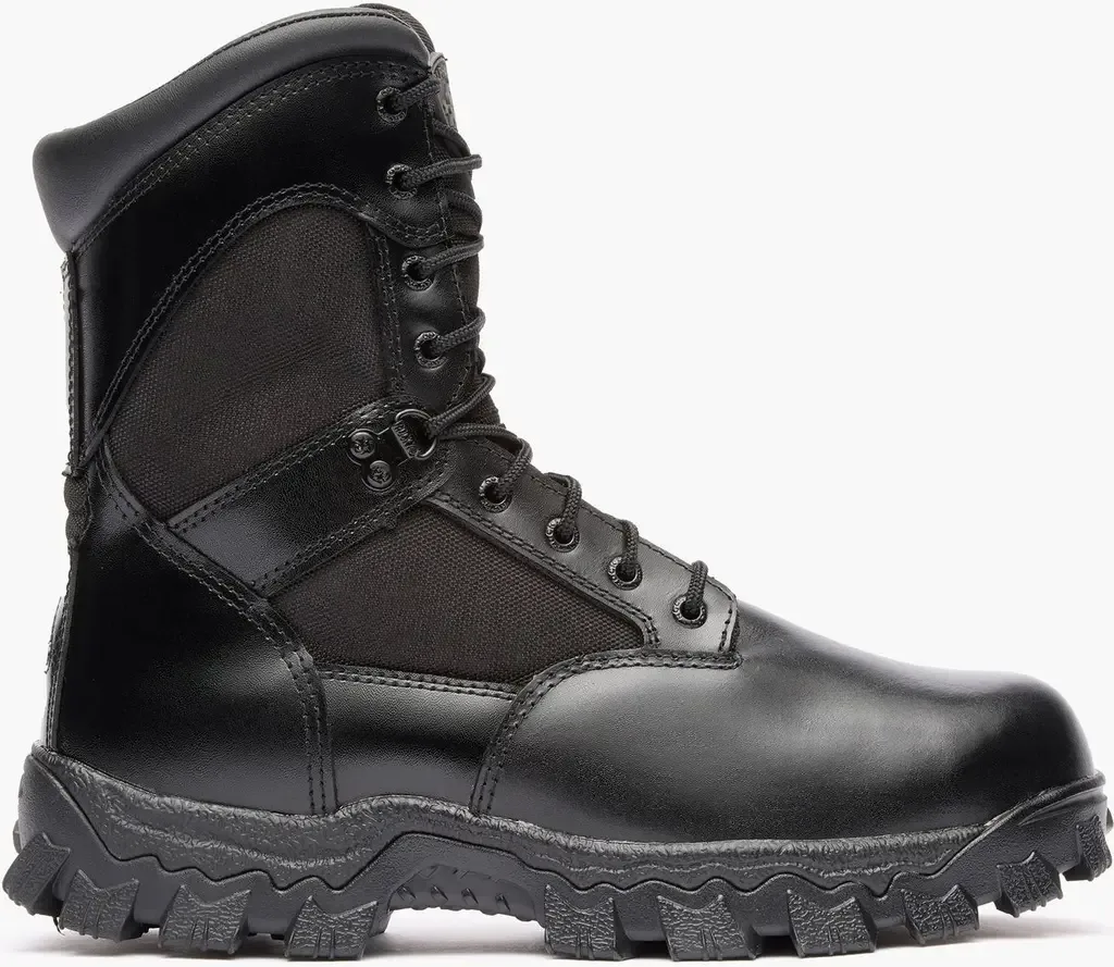 Zipper Composite Toe Public Service Boot by Rocky