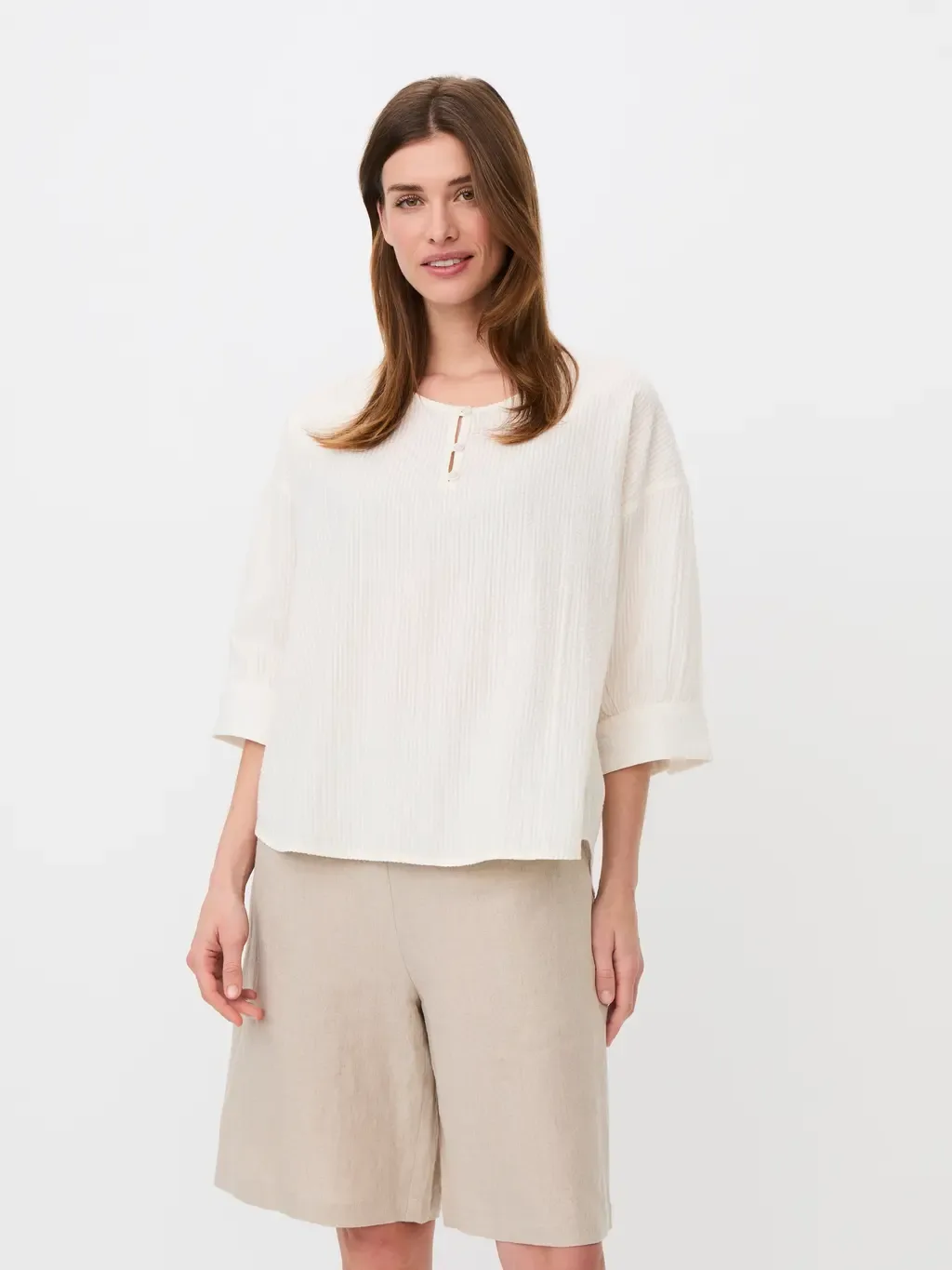 Madyrentha Round Neck Oversized Blouse by Masai Copenhagen