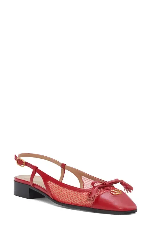 Valet Du Roi Slingback Ballet Flat by Valentino Garavani