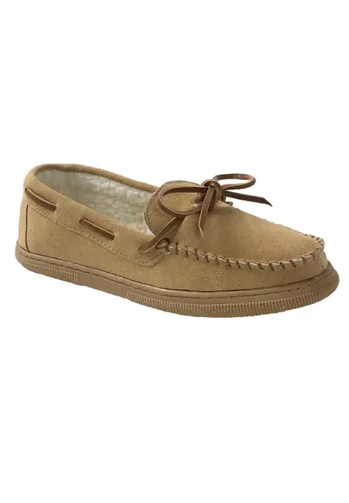 Suede Tracker Slippers by KingSize