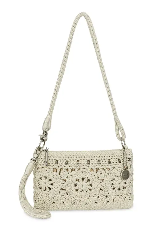 Vita Hand Crochet Crossbody Wristlet by The Sak