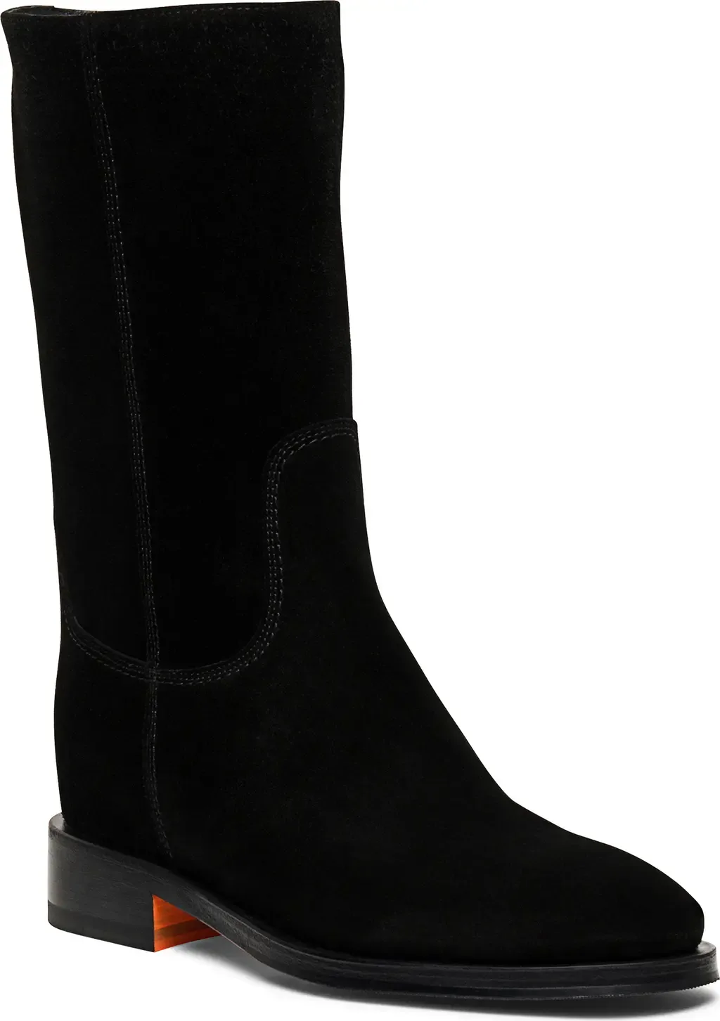 Suede Boot by Santoni