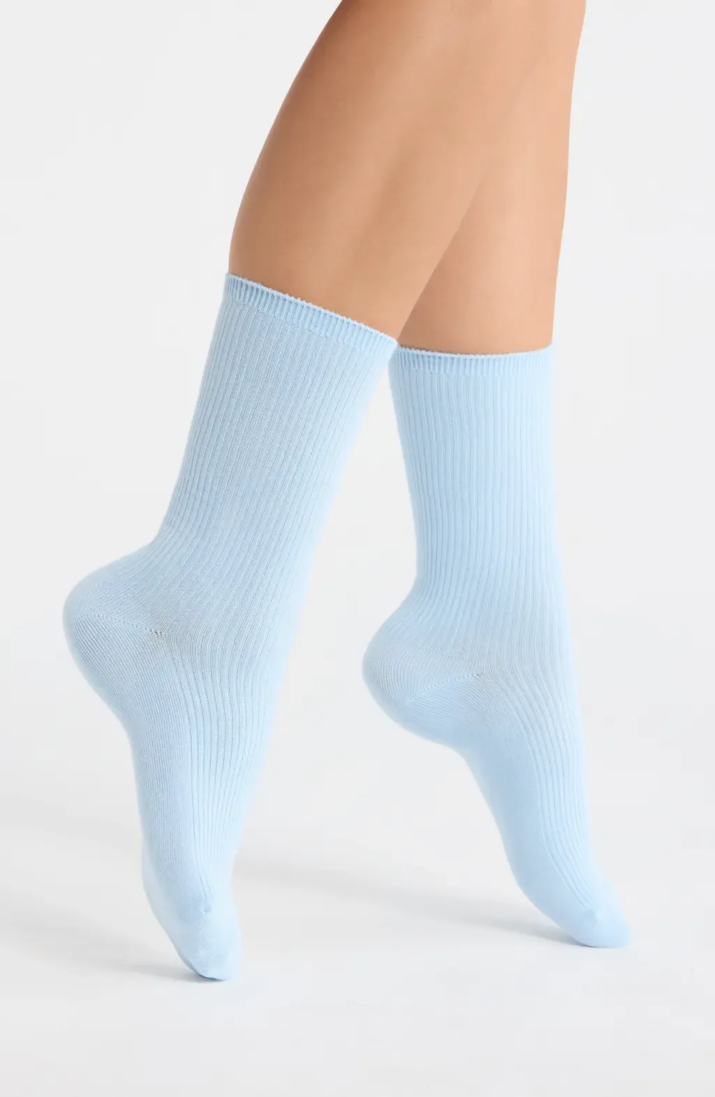 Everyday Rib Crew Socks by Nordstrom