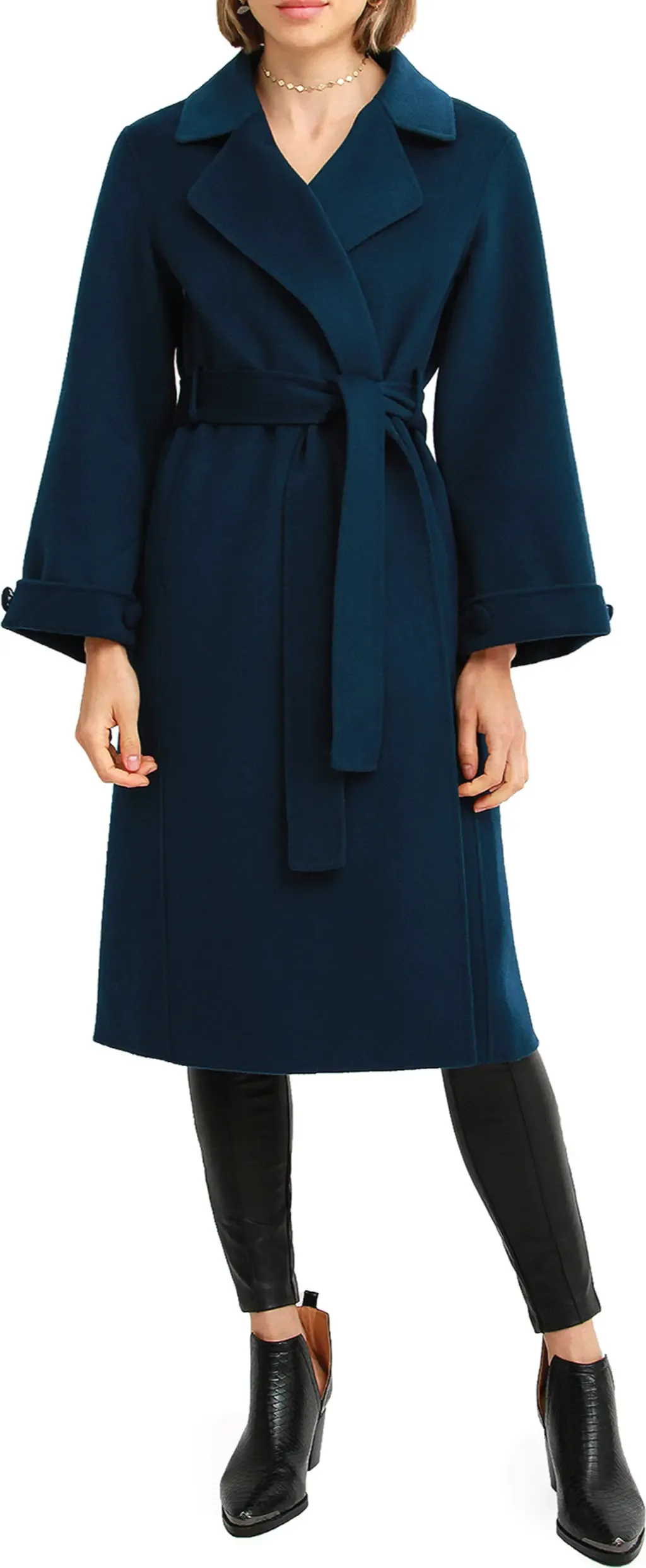 Stay Wild Oversize Wool Coat by Belle & Bloom