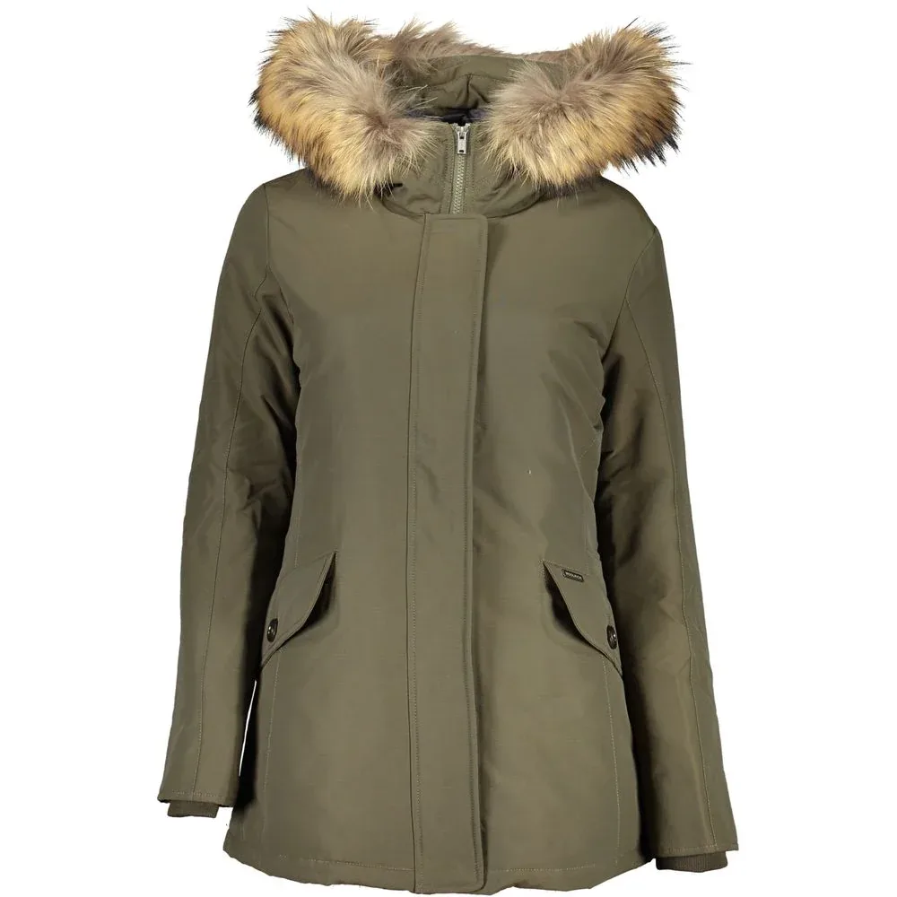 Removable Fur-Trimmed Hood Parka by Woolrich