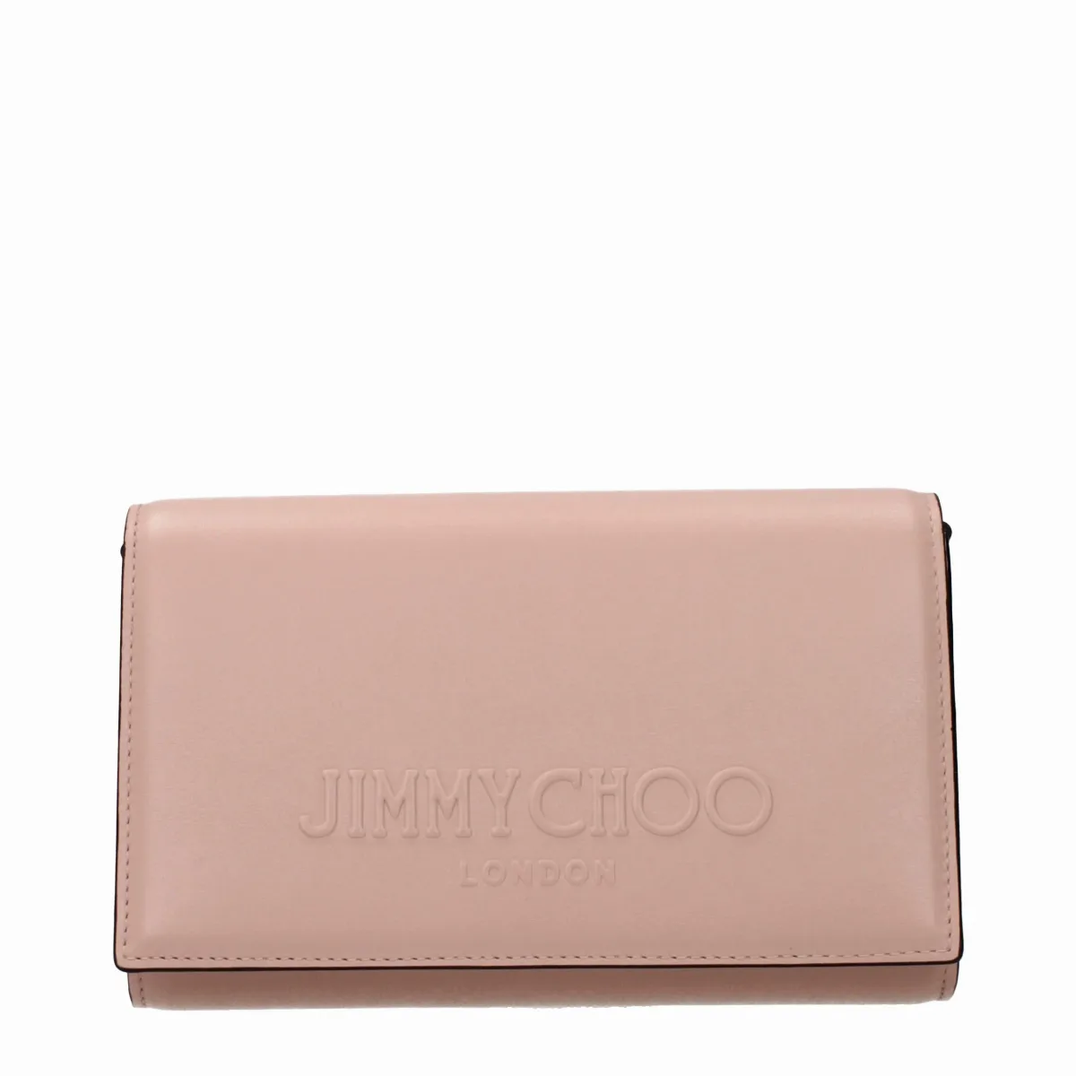 Leather Clutch by Jimmy Choo