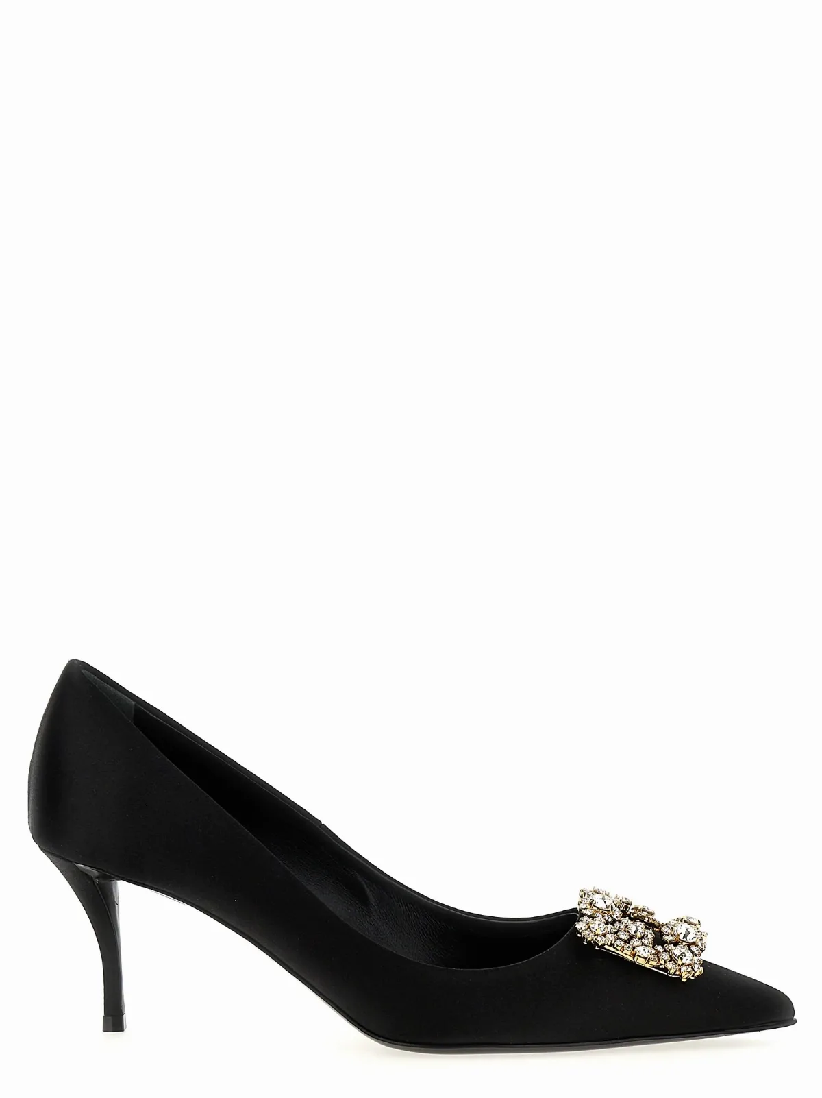 Jewel-Buckle Pump by Roger Vivier