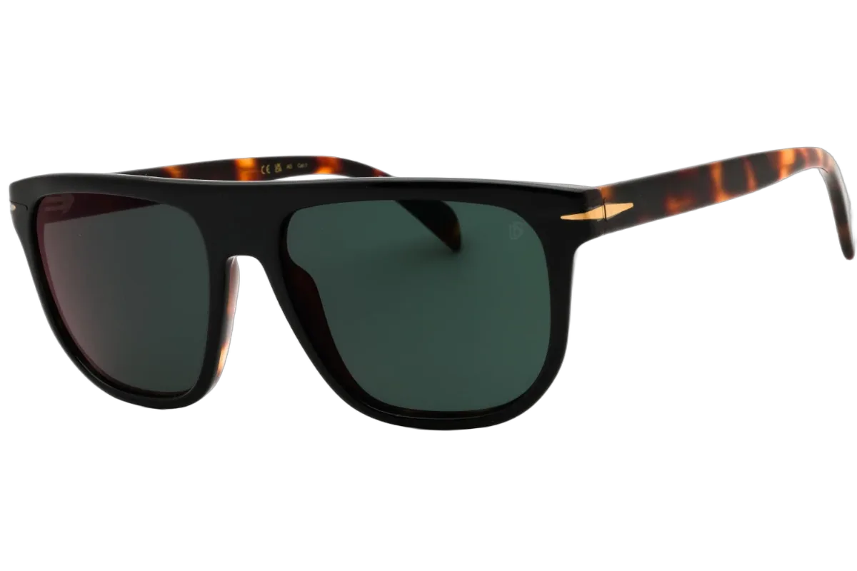 Rectangular Tortoiseshell Sunglasses by David Beckham