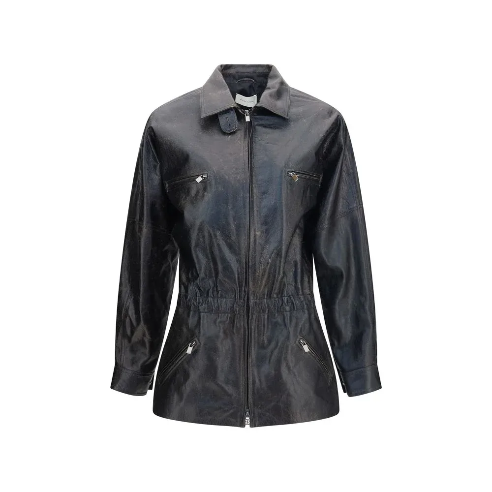 Lambskin Leather Jacket by Magda Butrym