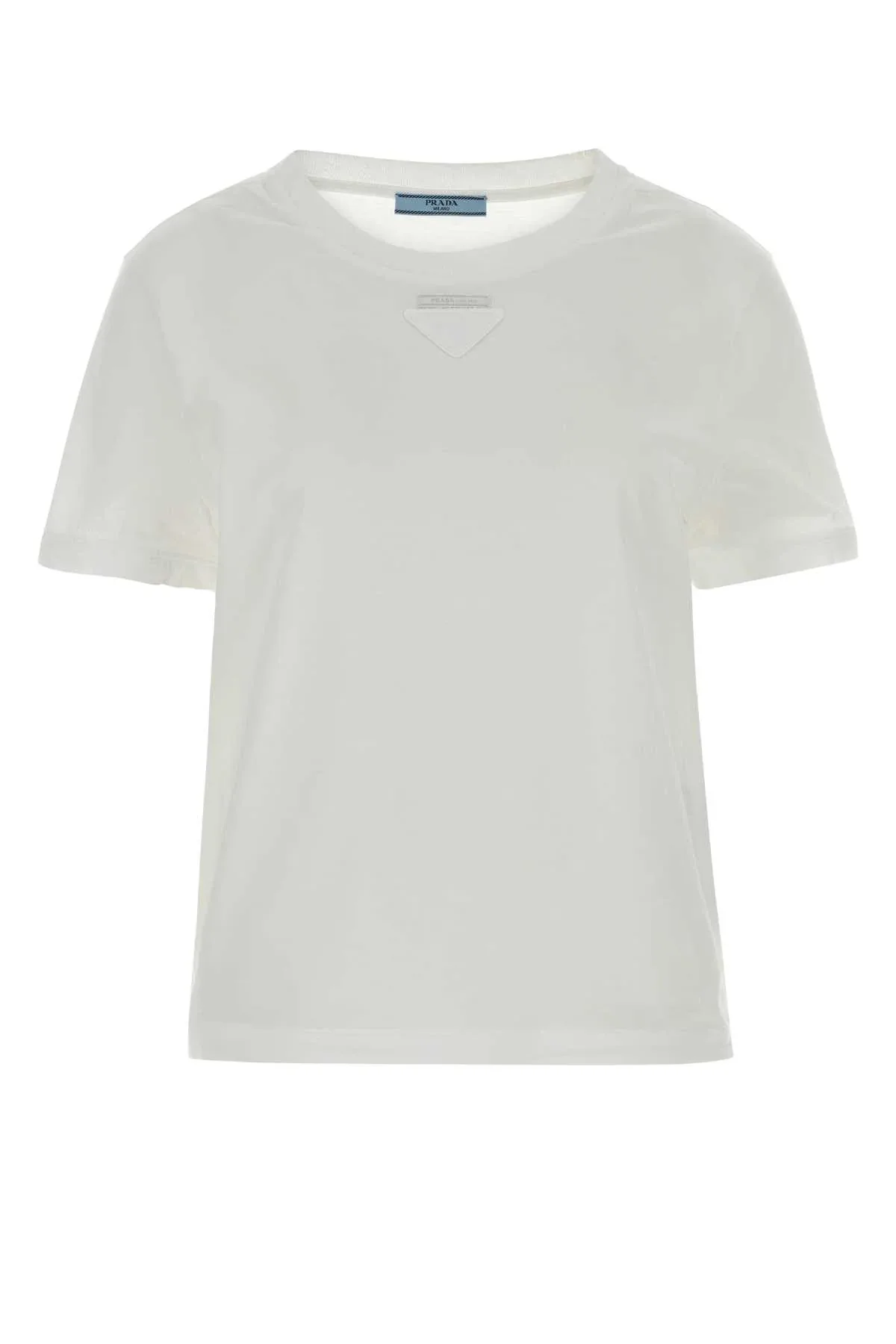 Cotton Jersey T-Shirt by Prada