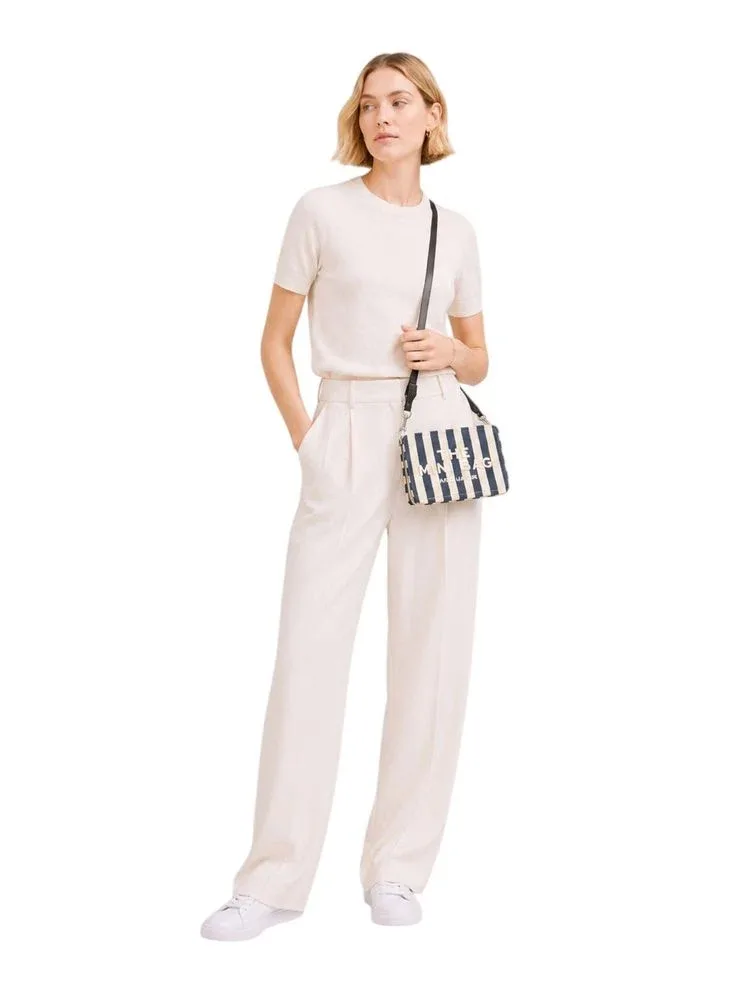 Striped Fabric Crossbody Bag by Marc Jacobs