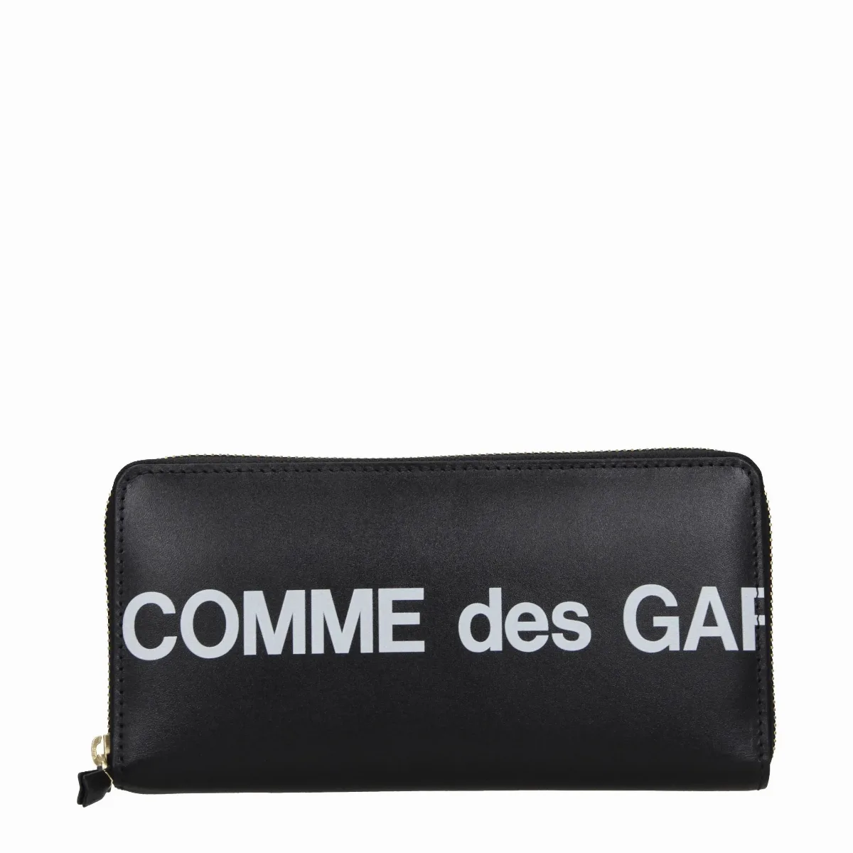 Logo-Print Leather Wallet by Comme des Garcons