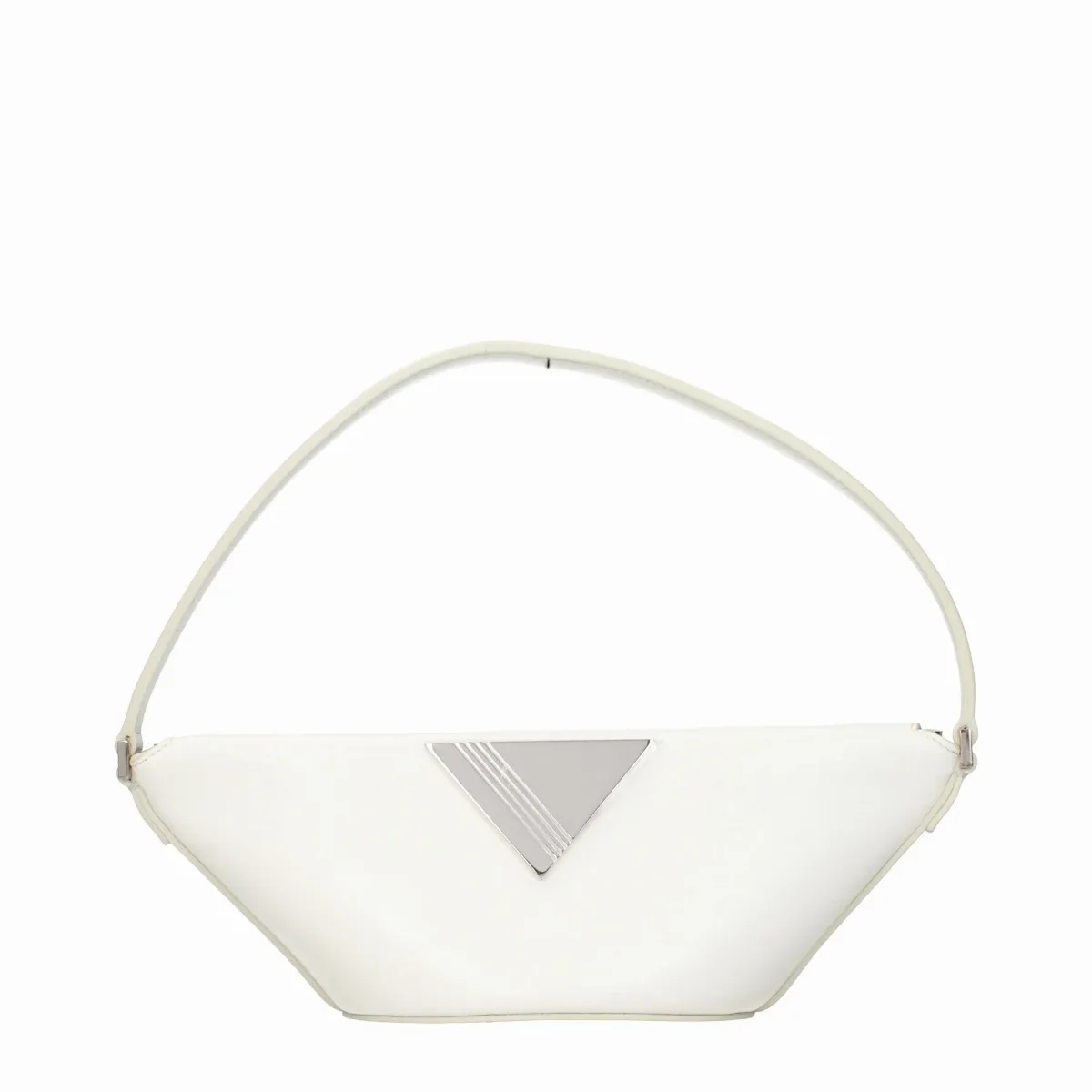 Logo-Detailed Leather Top Handle Bag by The Attico