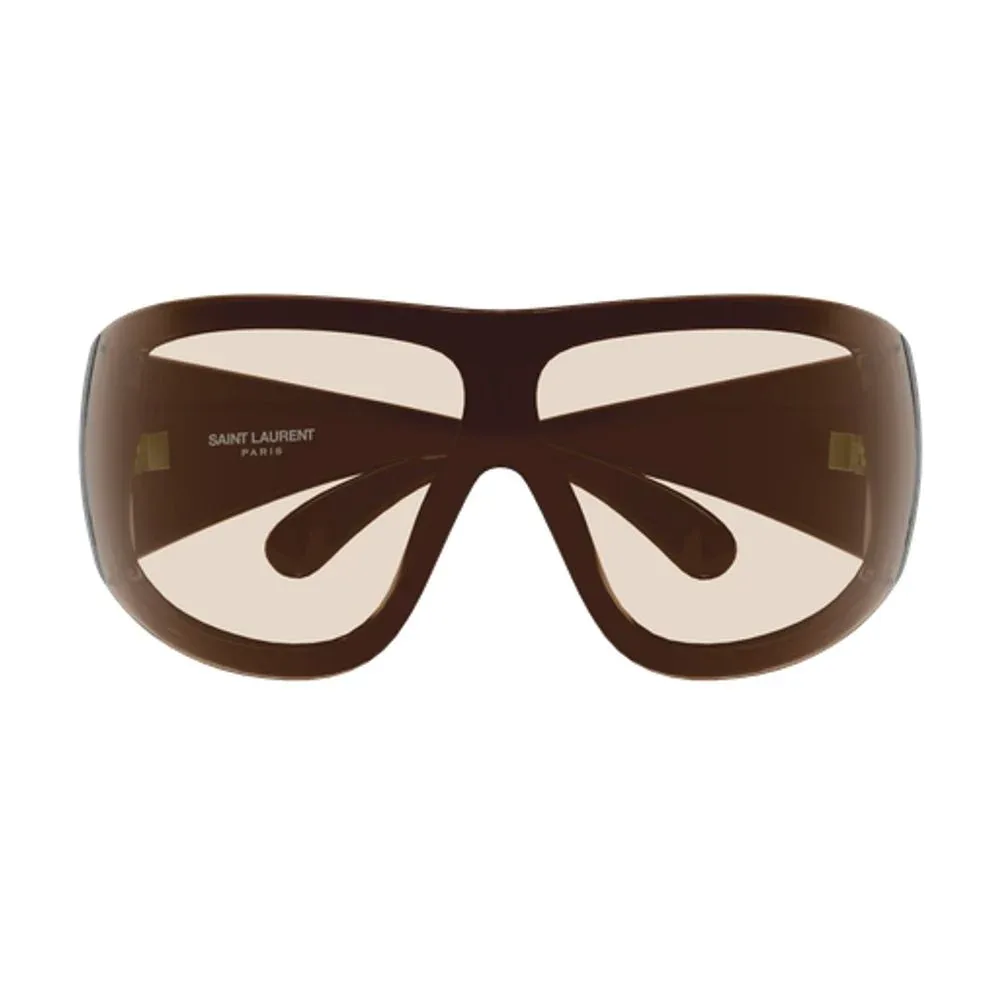 SL914 Oversized Shield Sunglasses by Saint Laurent Eyewear