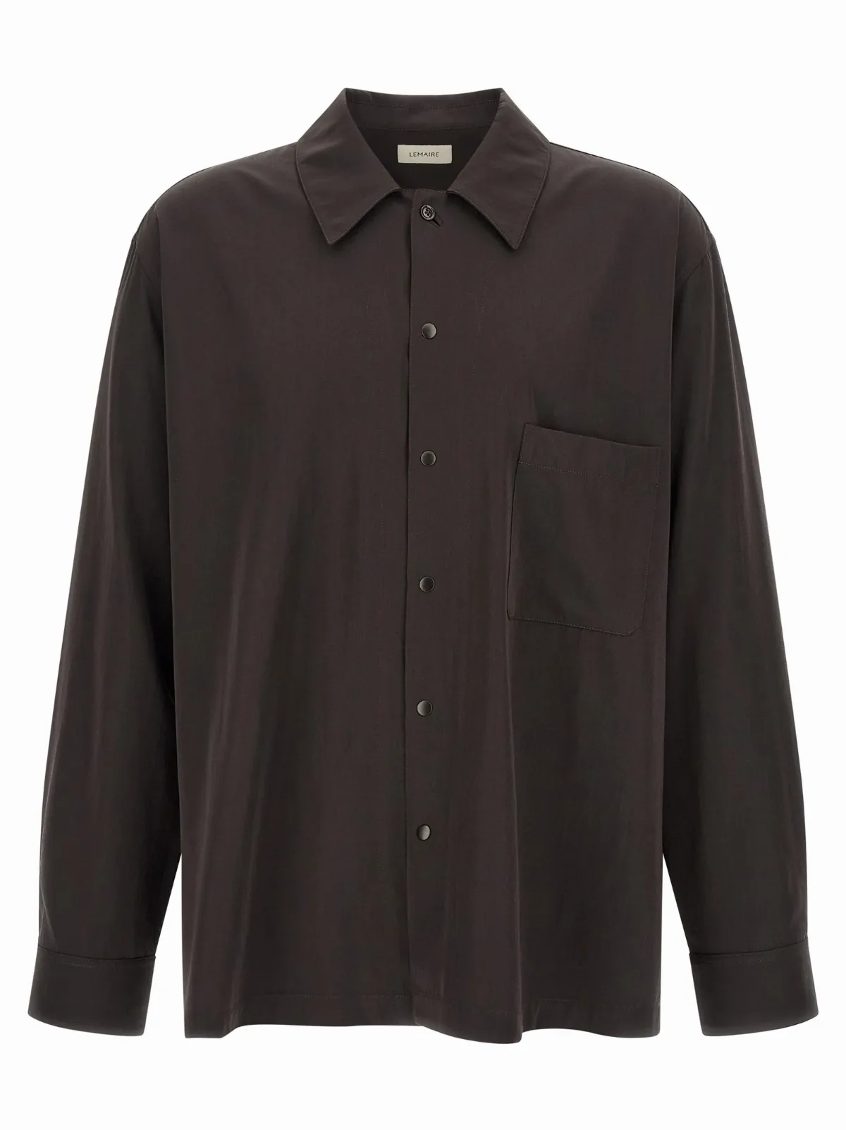 Wool Gabardine Overshirt by Lemaire