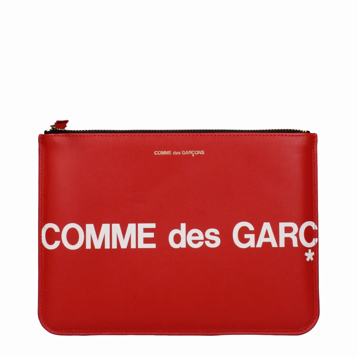 Leather Clutch by Comme des Garcons
