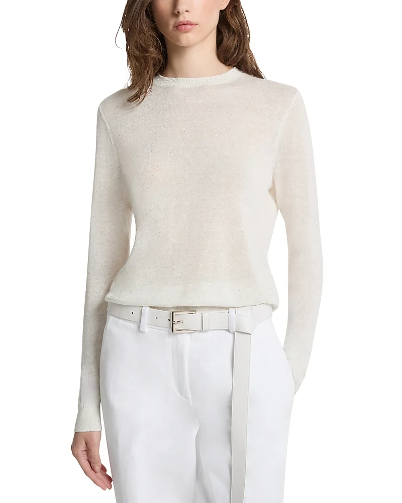 Long Sleeve Crewneck Sweater by MICHAEL Michael Kors