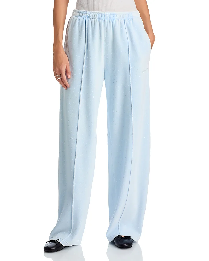 Mid Rise Relaxed Cotton Blend Pants by Alexanderwang