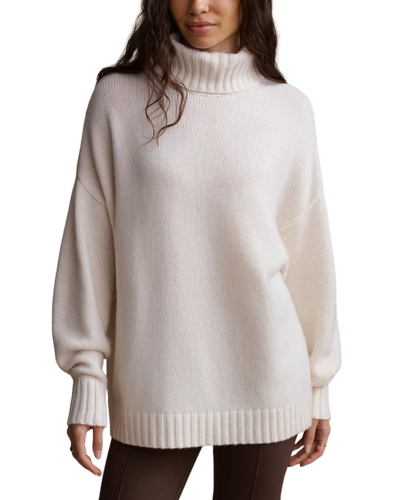 Porter Cashmere Turtleneck Sweater by Jenni Kayne