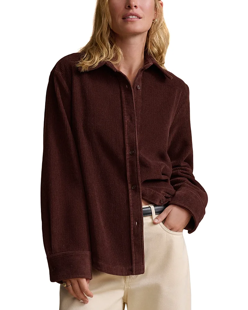 Cal Cotton Relaxed Corduroy Jacket by Jenni Kayne