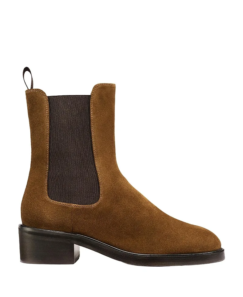 The City Chelsea Boots in Cedar Suede by Margaux