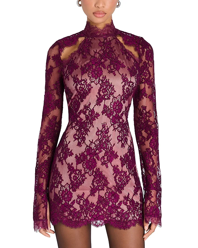 Gilana Lace Bodycon Mini Dress by Retrofête