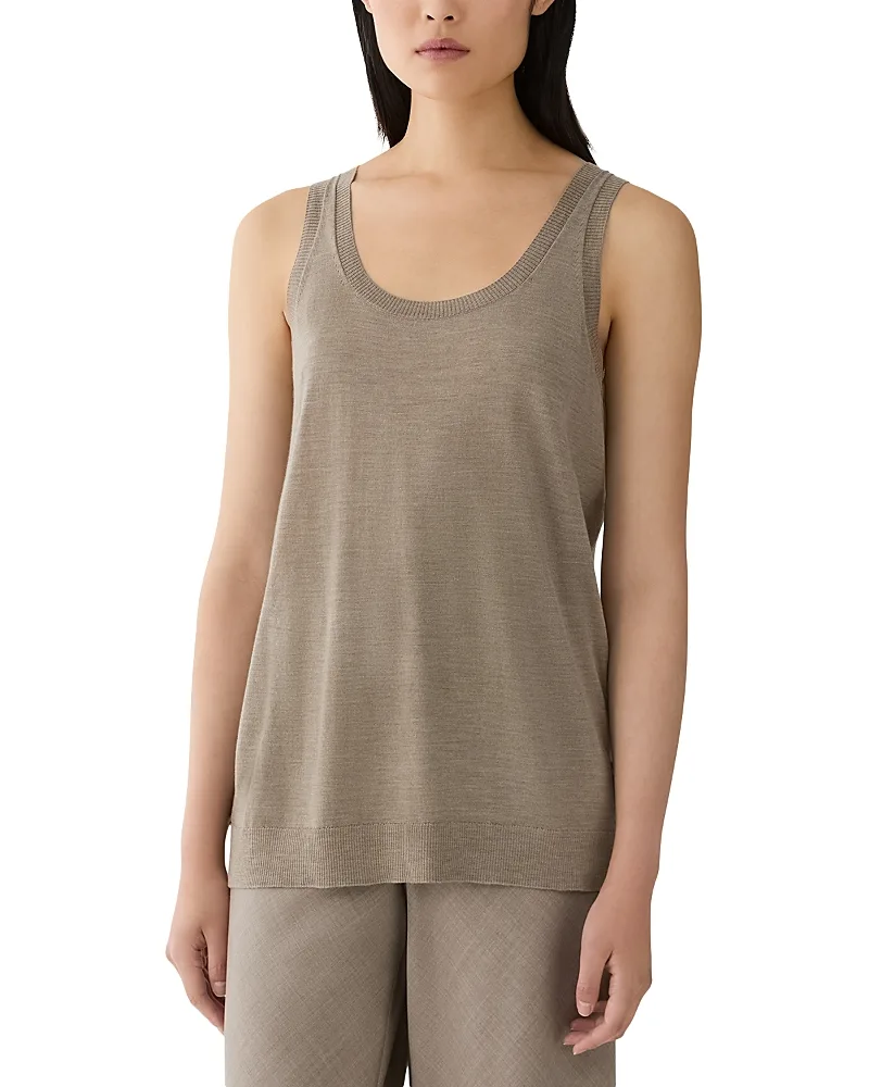 Scoop Front Sweater Tank by Lafayette 148 New York