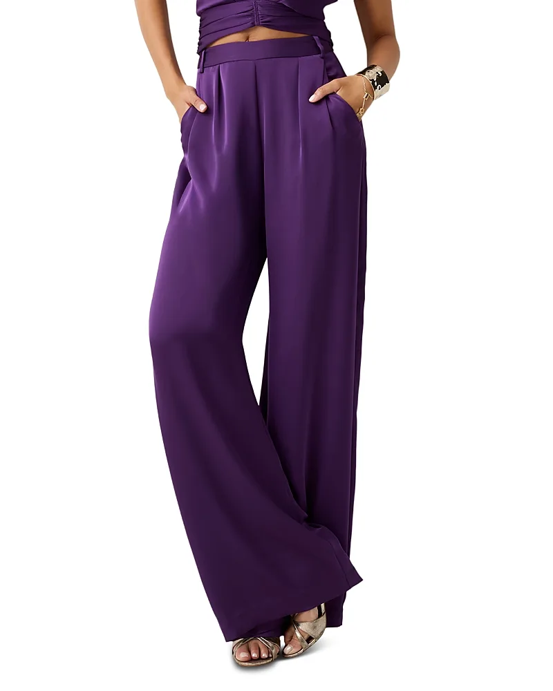 Claudette Wide Leg Pants by Ramy Brook