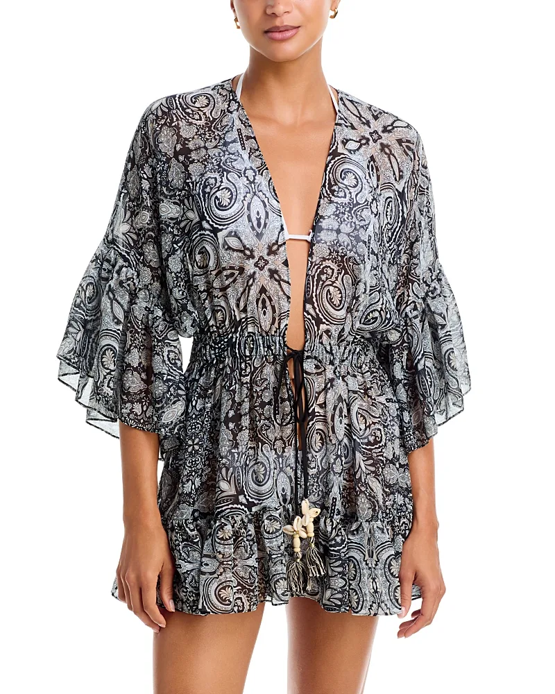Keira Tropical Cover-Up Dress by Ramy Brook