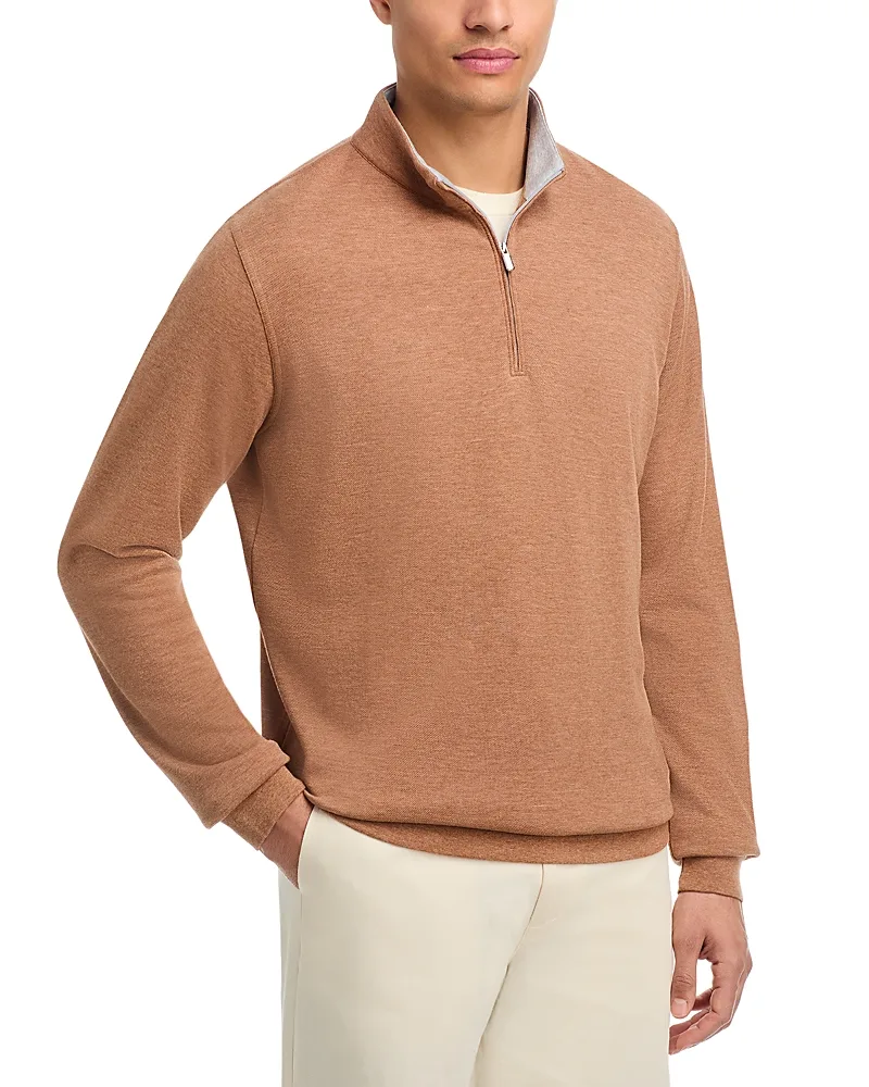 Crown Comfort Quarter Zip Sweater by Peter Millar