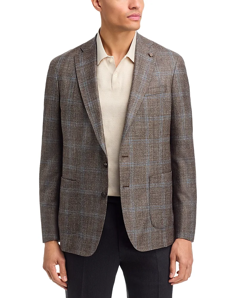 Arden Windowpane Tailored Fit Soft Jacket by Peter Millar