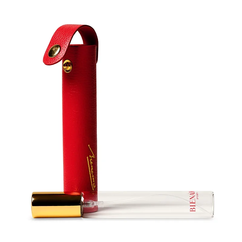Pocket Spray Bottle & Leather Case by Bienaime