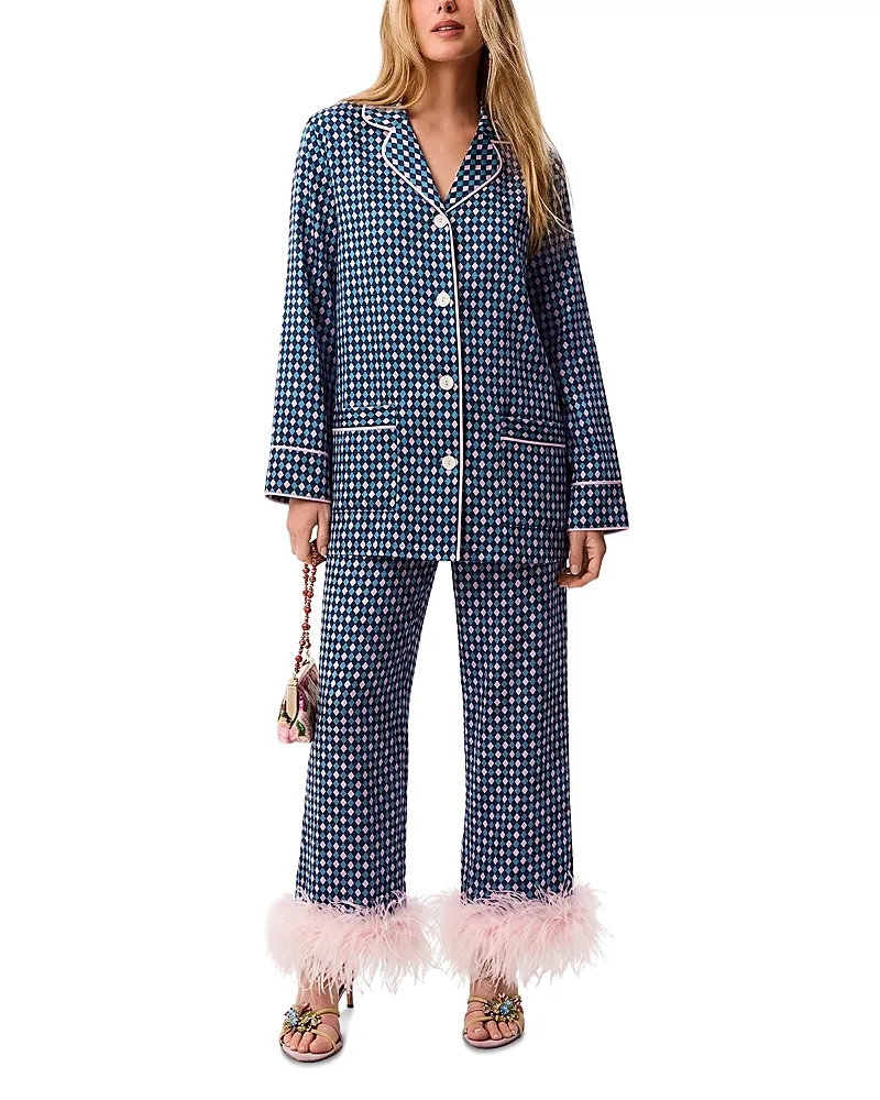 Iconic Feathered Party Pajama Set by Sleeper