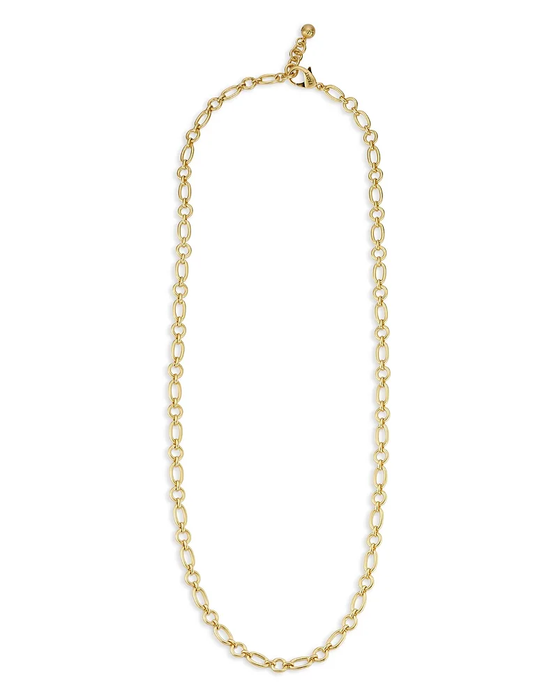 Plaza Oval & Round Chain Strand Necklace, 32-33 by Lulu Frost