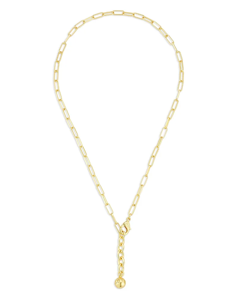 Plaza Rectangle Chain Collar Necklace, 18-19 by Lulu Frost