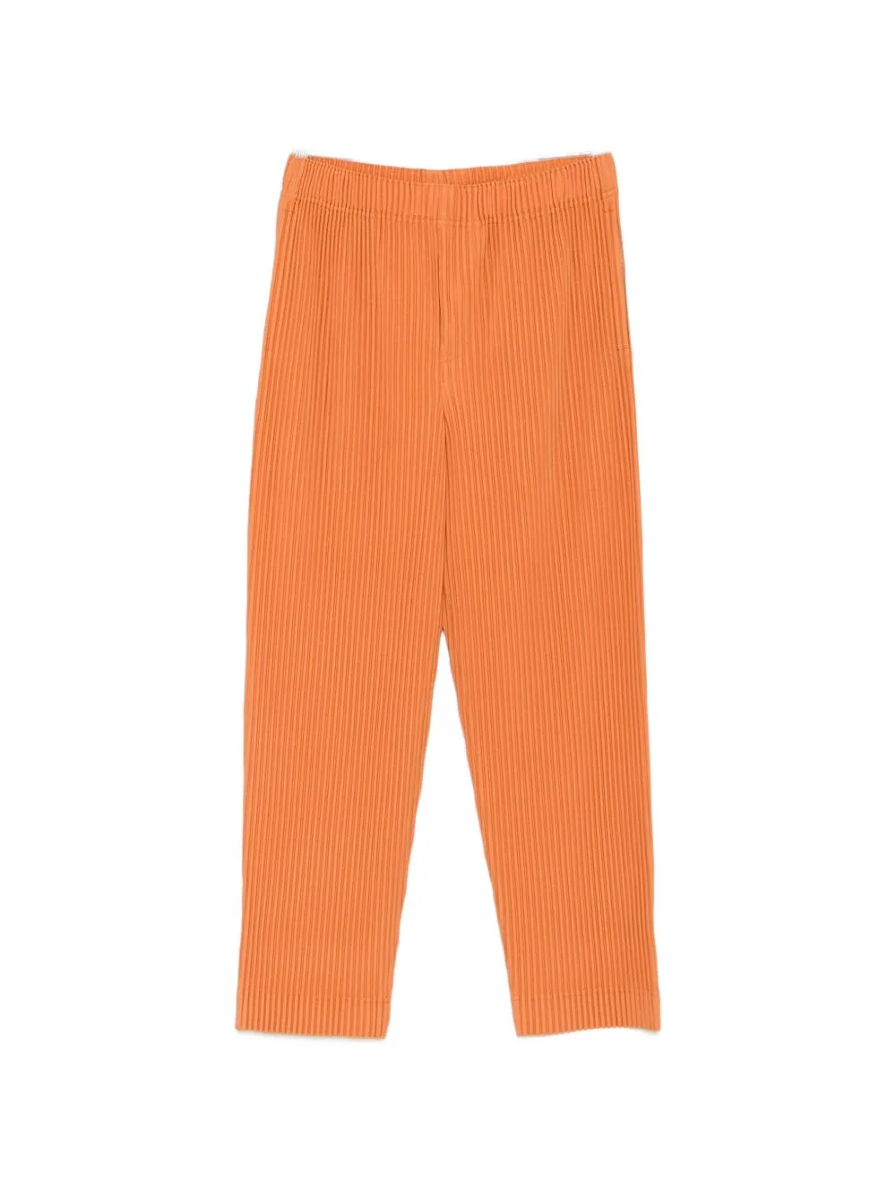 Pleated Slim Trousers by Homme Plissé Issey Miyake