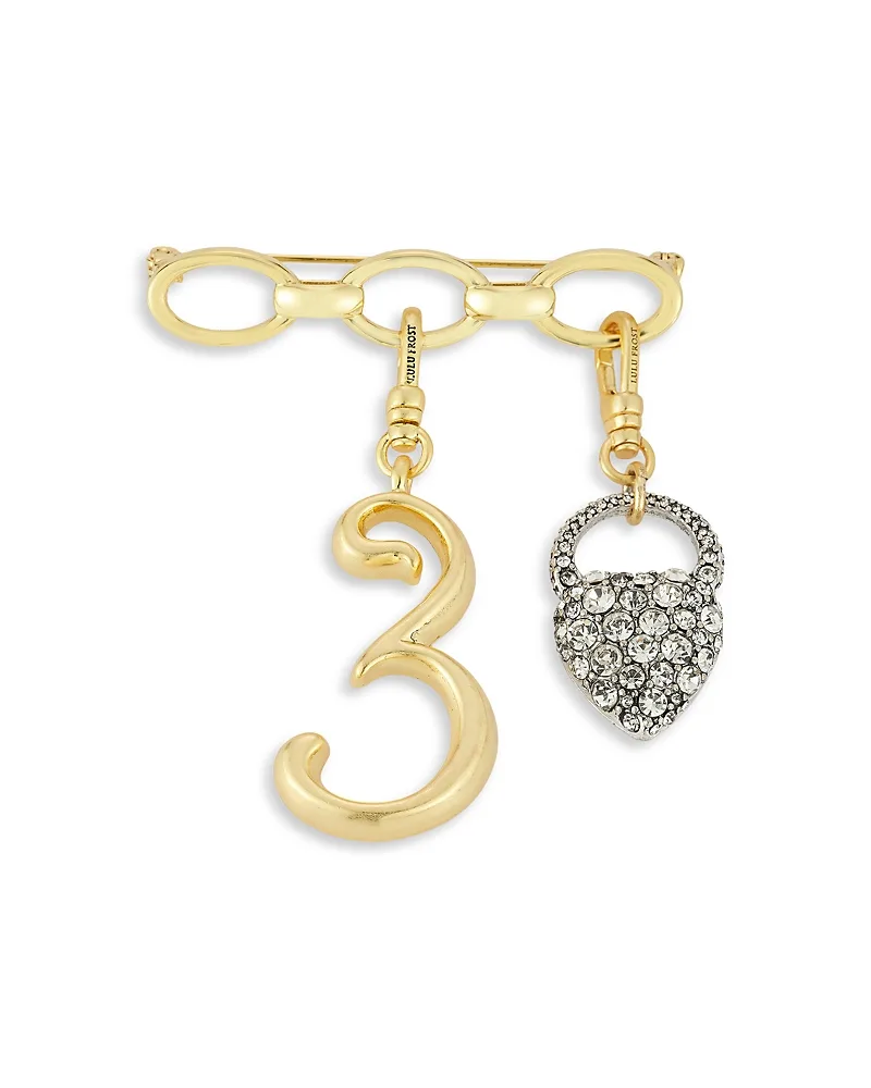 Nina Crystal Heart Charm by Lulu Frost