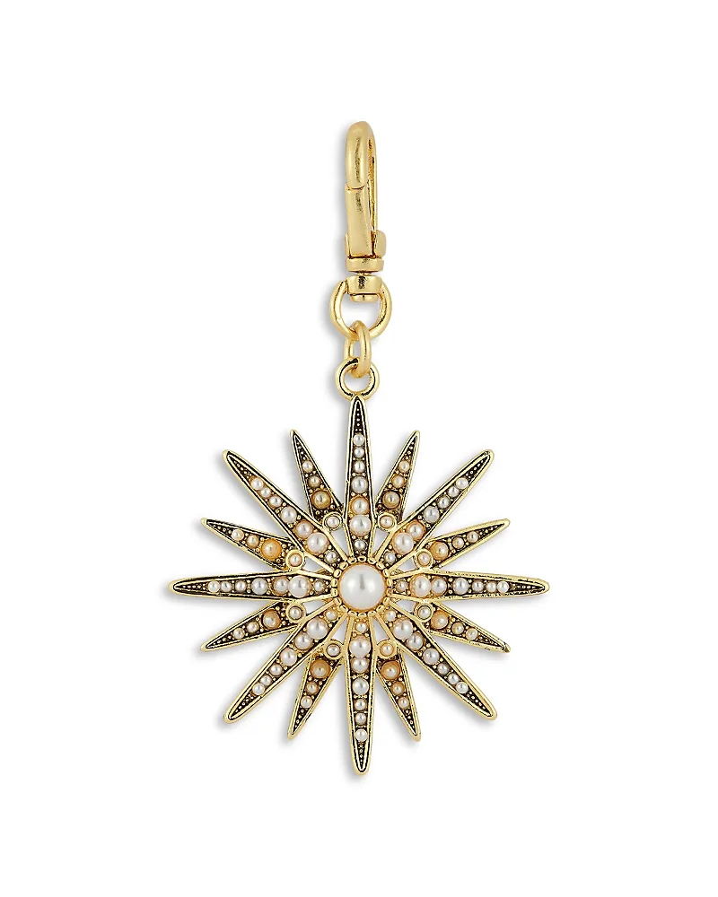 Radiant Imitation Pearl Star Charm by Lulu Frost