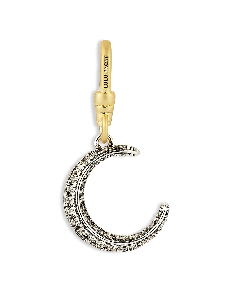 Crystal Crescent Moon Charm by Lulu Frost