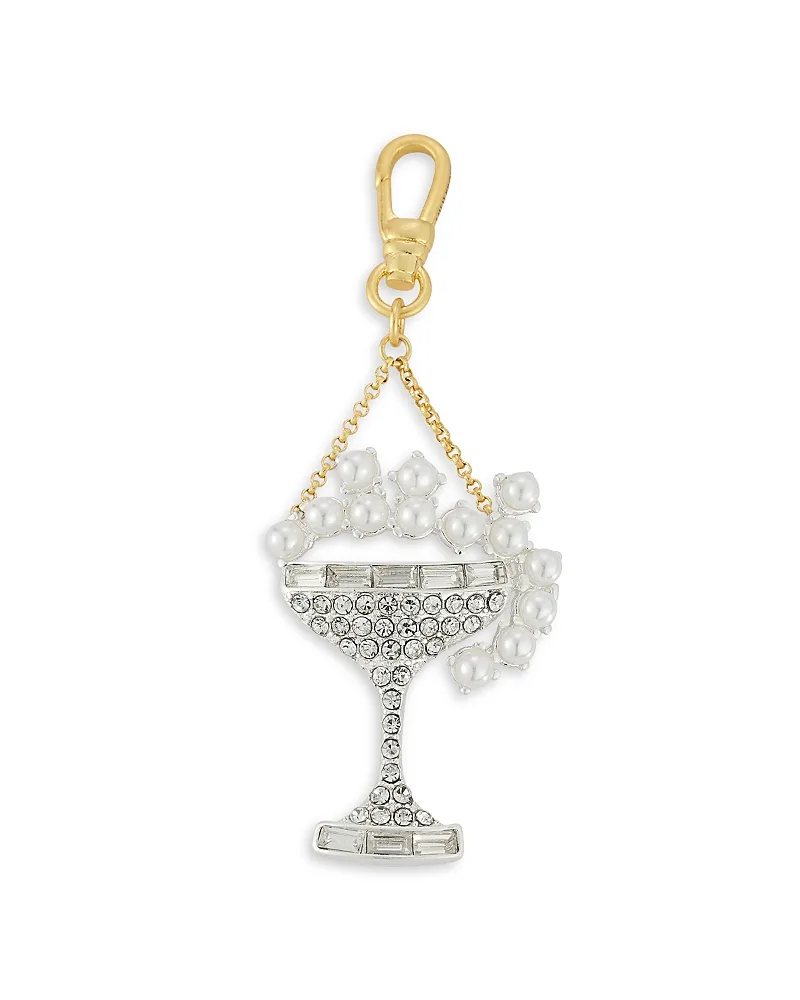 Imitation Pearl Bubbly Champagne Charm by Lulu Frost