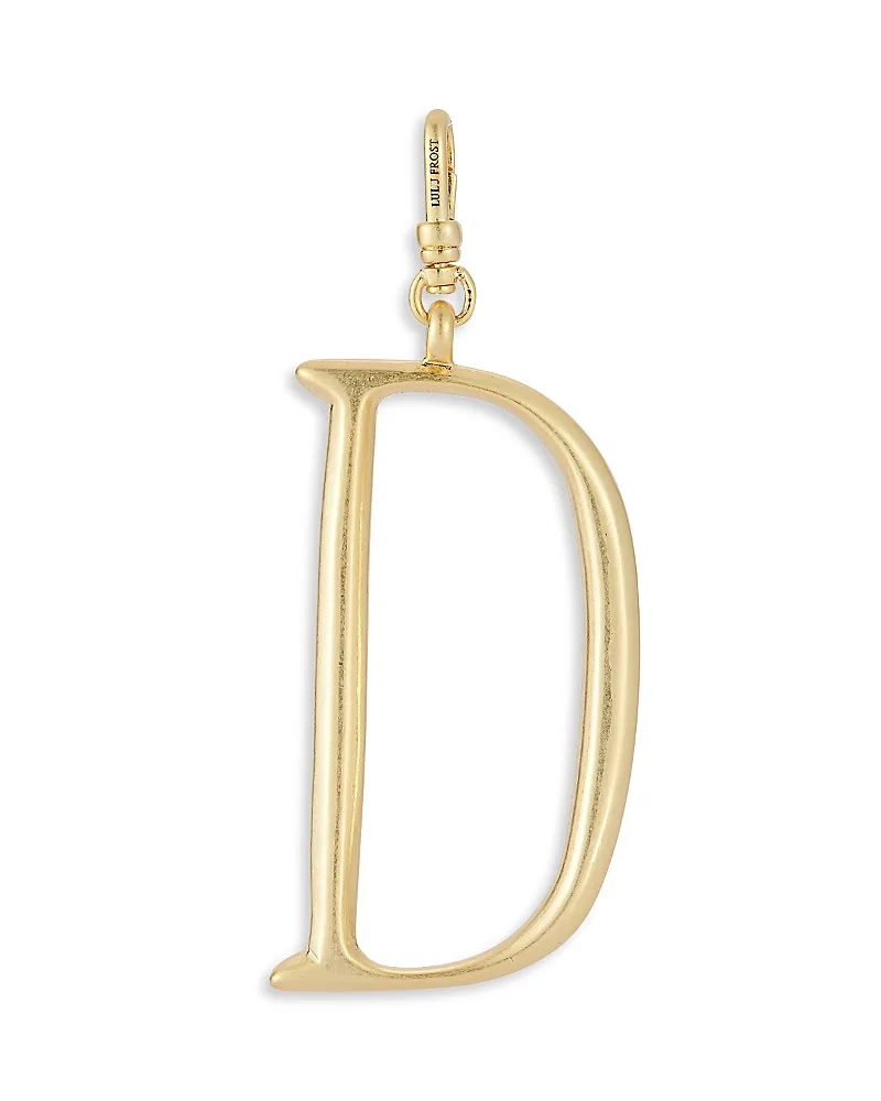 Plaza Large Letter D Charm by Lulu Frost
