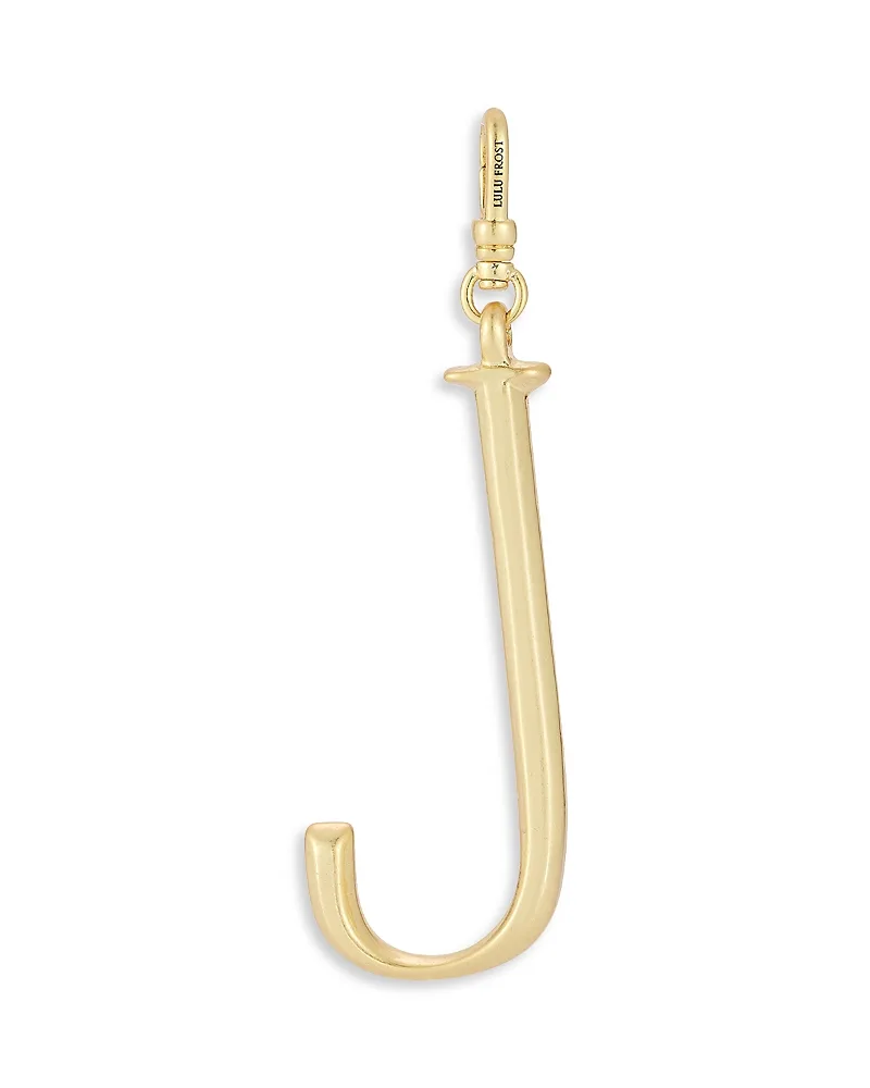 Plaza Large Letter J Charm by Lulu Frost