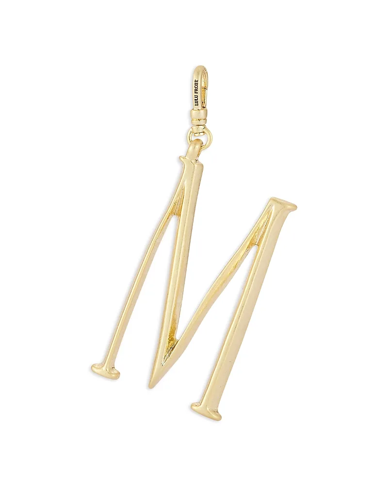 Plaza Large Letter M Charm by Lulu Frost